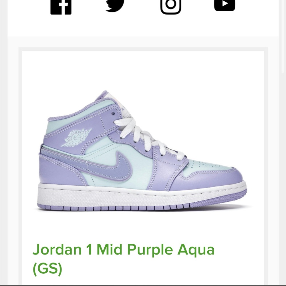 Jordan 1 Mid (GS) - Picture 2 of 5